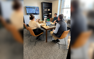 Lunch and Learn at the new Lancaster Mobley office