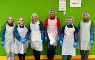 Oregon Food Bank lancaster mobley volunteer