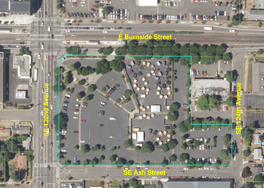 TrIMet East Side Park and Ride Hazelwood Site - Lancaster Mobley project