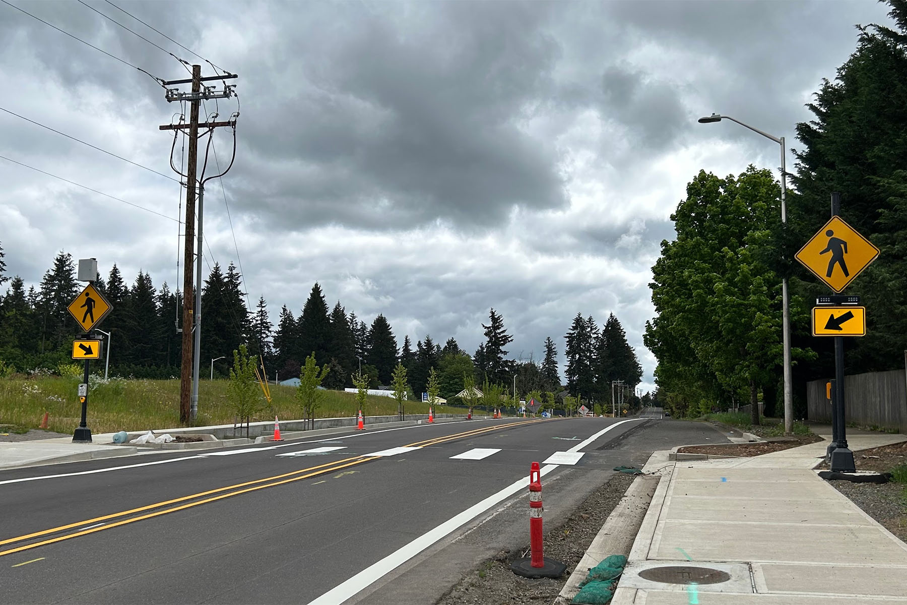 Serres Farms - Lancaster Mobley RRFB project